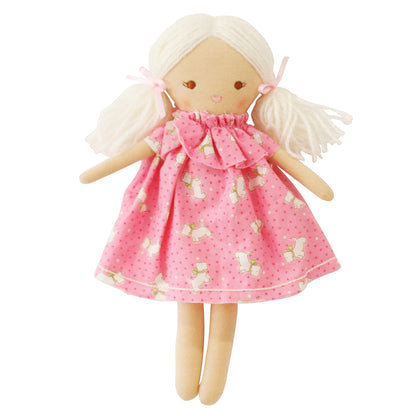 Mini Matilda Doll 24cm Pink Puppies