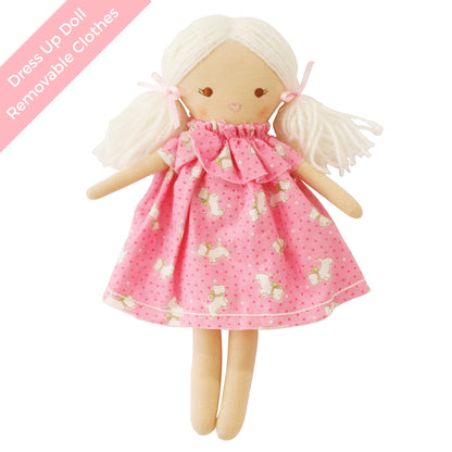 Mini Matilda Doll 24cm Pink Puppies