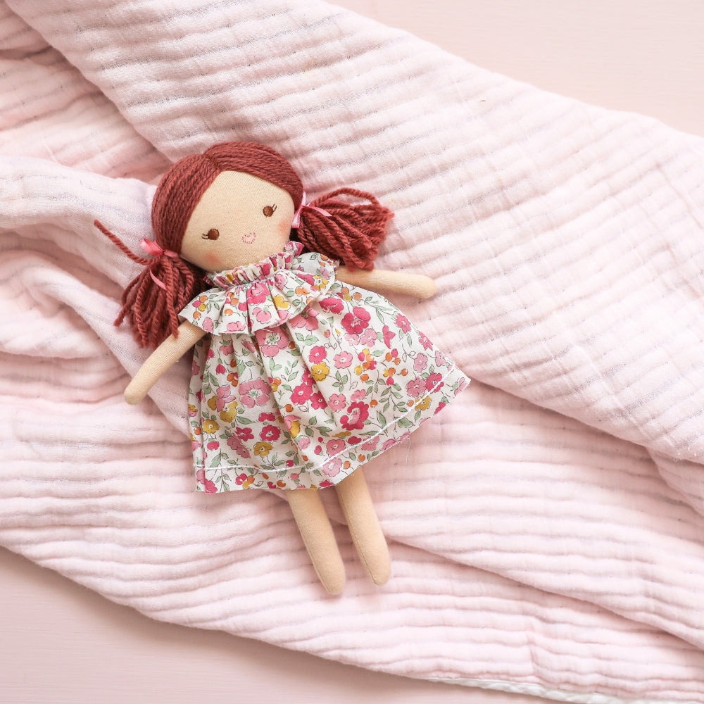 Mini Matilda Doll 24cm Rose Garden