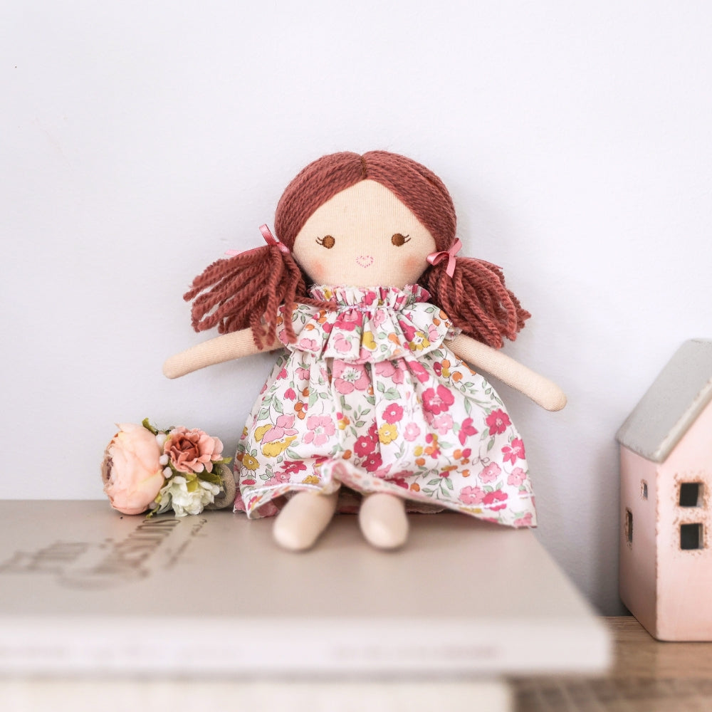 Mini Matilda Doll 24cm Rose Garden