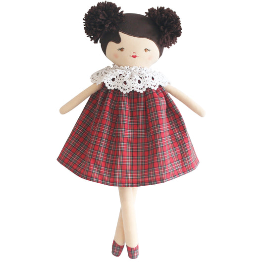 Aggie Doll 45cm Tartan