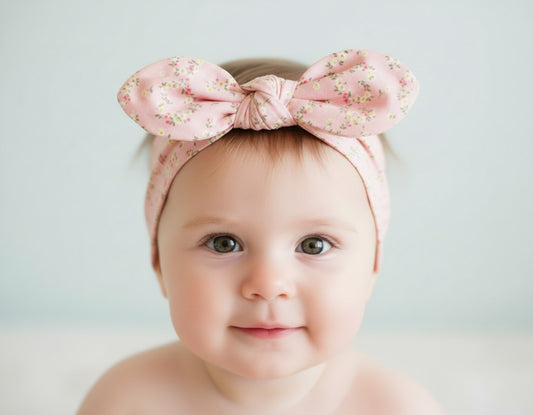 Adjustable Head Band Posy Heart