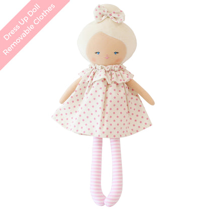 Harper Doll 43cm Berry Polka