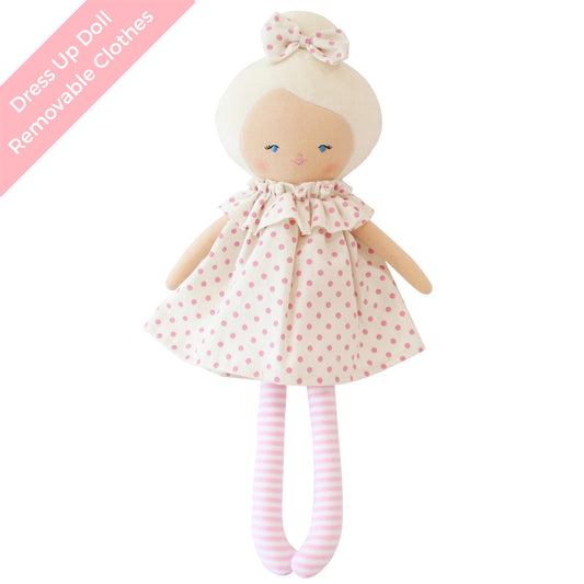 Harper Doll 43cm Berry Polka