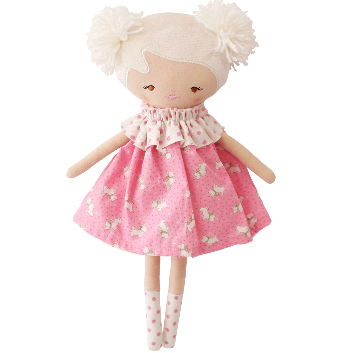 Layla Doll 35cm Pink Puppies