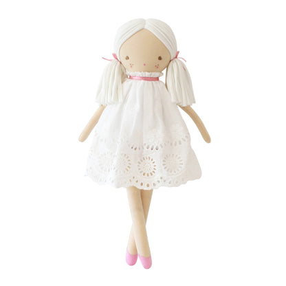 Frankie Broderie Doll 42cm