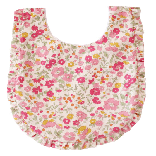 Ruffle Edge Bib Rose Garden