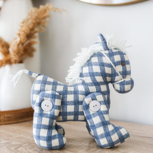 Jointed Pony Chambray Check