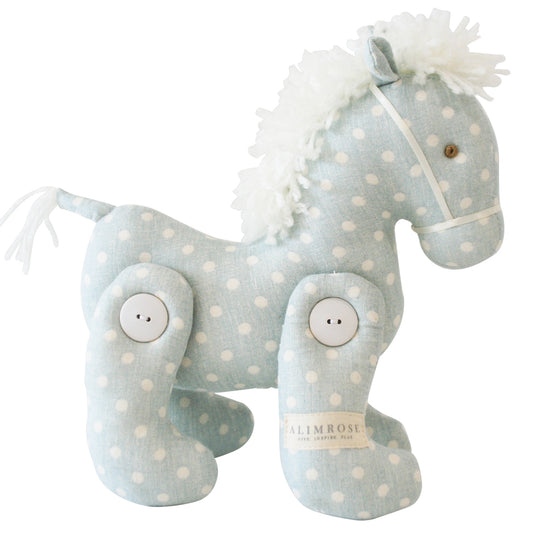 Jointed Pony Duck Egg Blue Spot