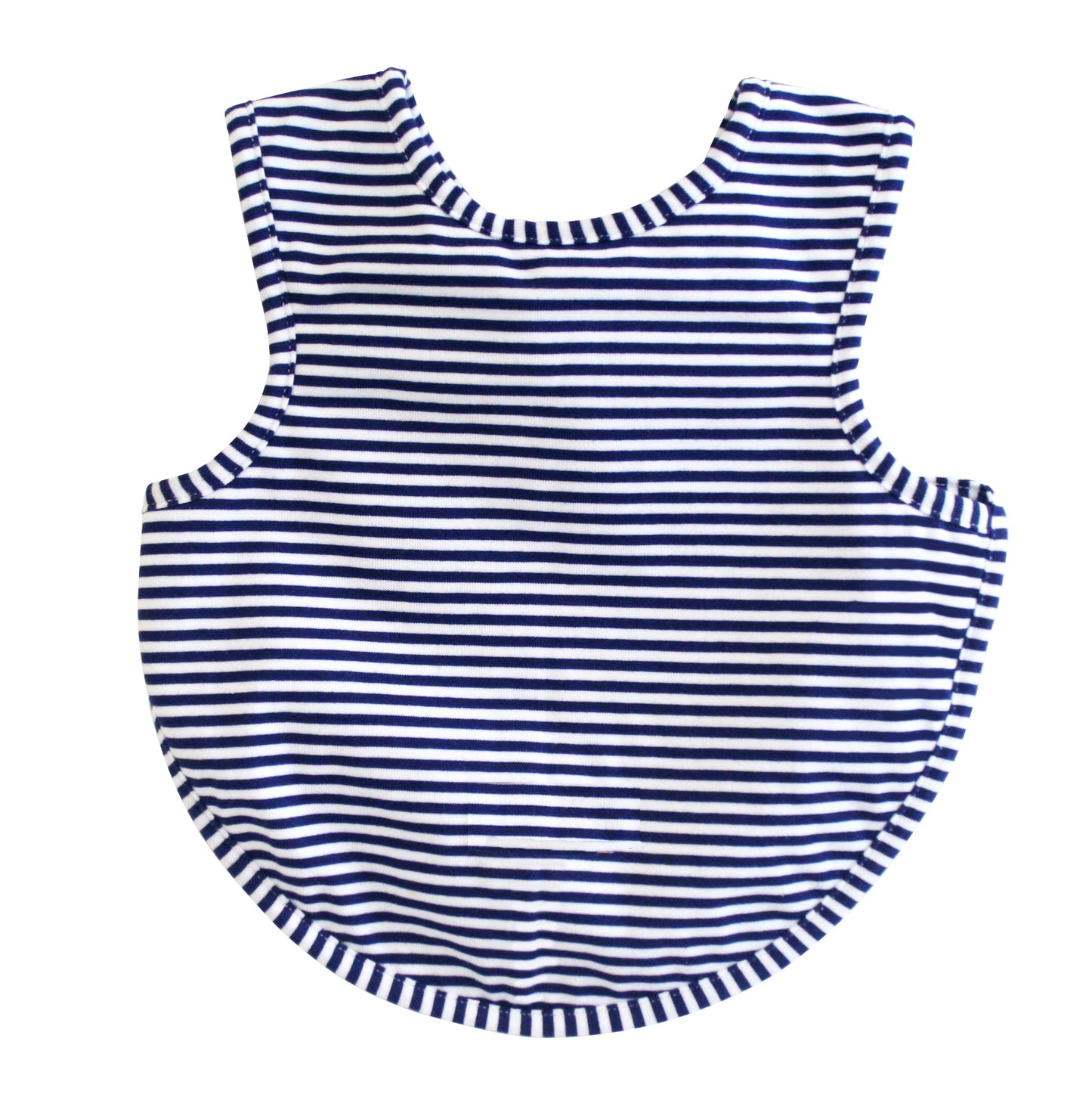 Bib - Arm Holes Back Fastening Navy