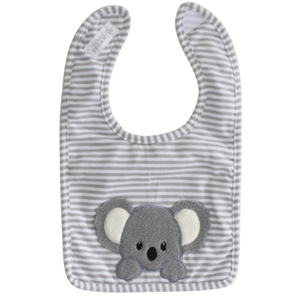 Baby Koala Bib Grey