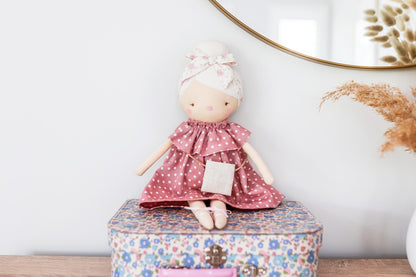 Piper Doll 43cm Pink Spot