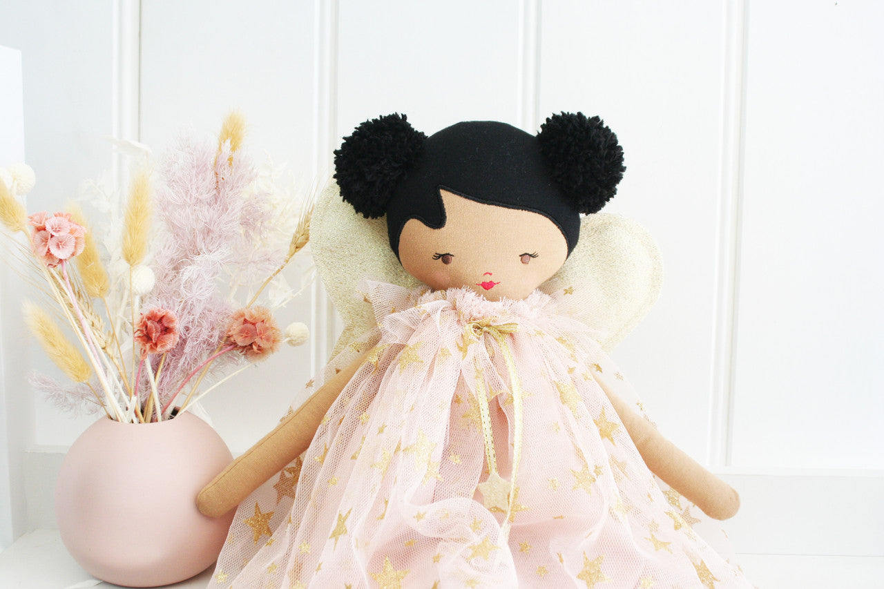 Lily Fairy 48cm Pink Gold Star