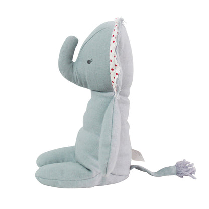 Baby Floppy Elephant 25cm Grey